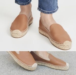 Soludos "smoking slipper" - tan leather